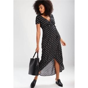 Seraphine Maxi Wrap Maternity Dress